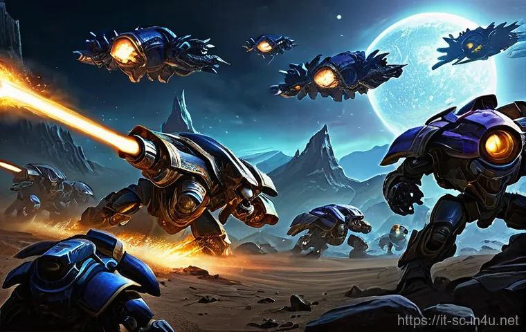 저그 마이크로 컨트롤 연습법 - Prompt 1: Dynamic Zerg Swarm Micro-Management**
