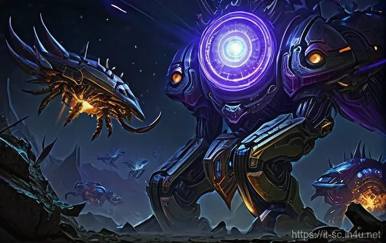 저그 초반 방어 전략 - Early Zerg Base Under Siege: The Swarm's Resilience**

"A wide, dynamic shot of a Zerg Hatchery and ...